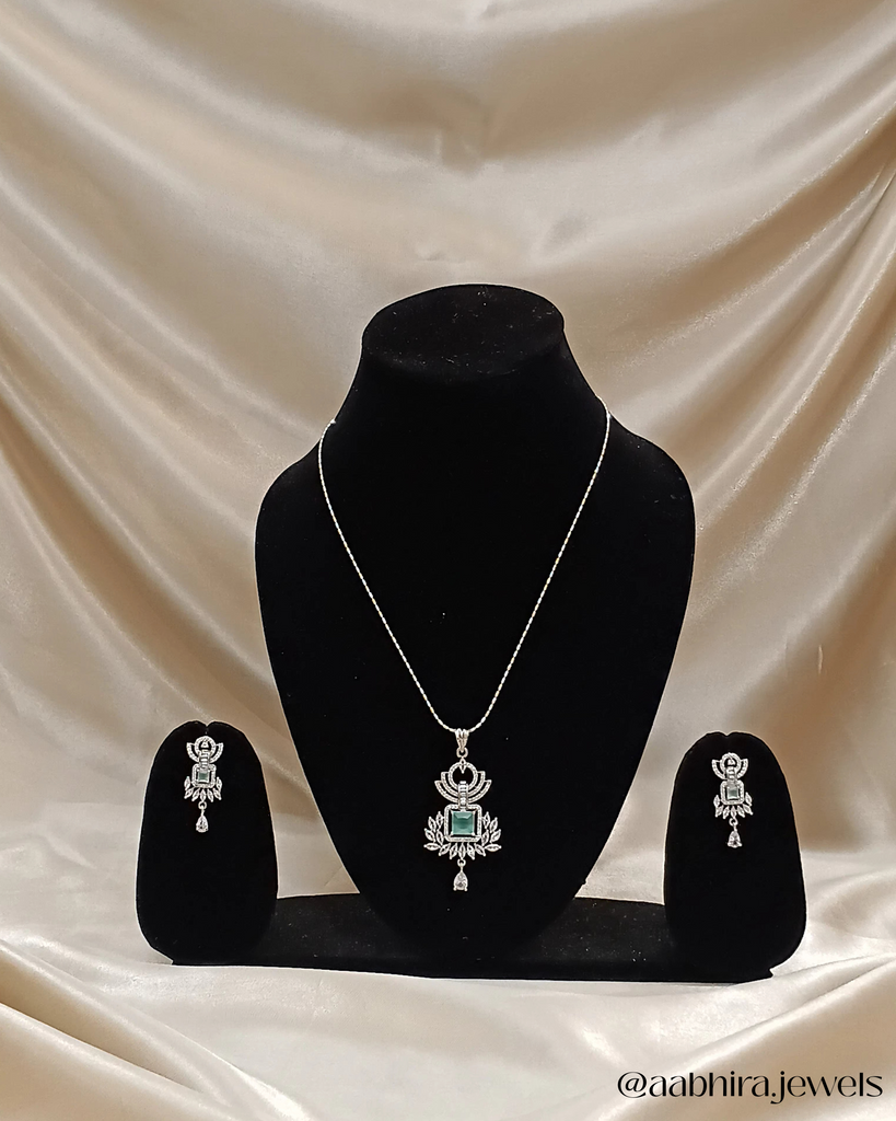 Arzoo Pendant set - Blue