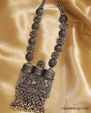 Vedhika – The Sacred Grace oxidised Necklace Set