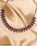 Rudhira oxidised Set - Pink