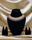 Aarvi Ruby Polki Choker Set
