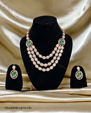 Aamira Polki Elegance Necklace Set