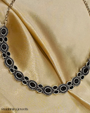 Vrittika oxidised Set - Black