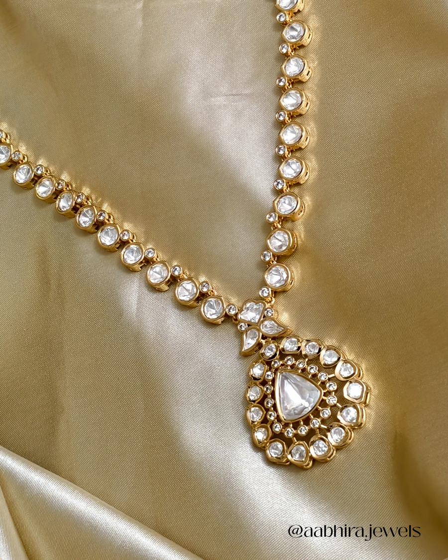 Amaira Polki Radiance Necklace Set