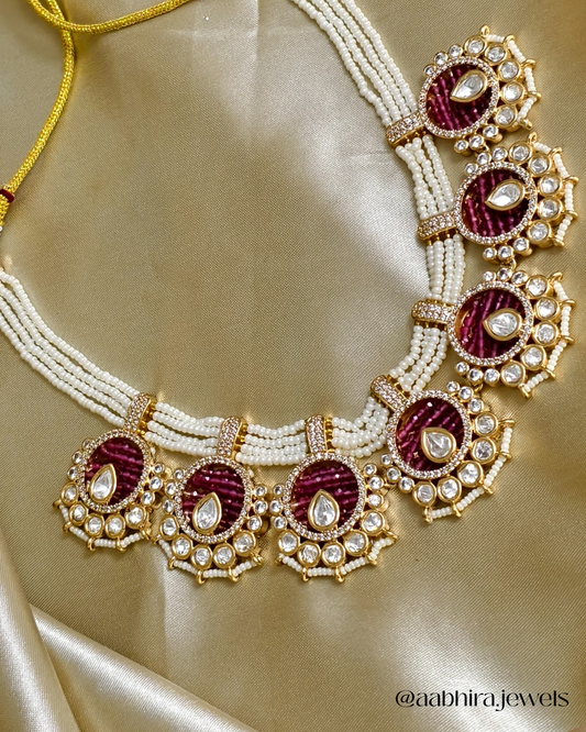 Vasundhra Polki Set