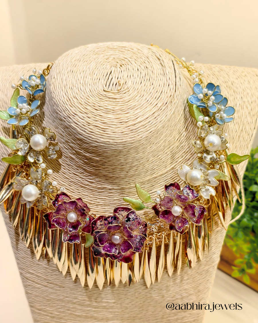 Bloom Resin Chokar set