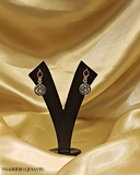 Ranjini Oxidised Set - red color stone