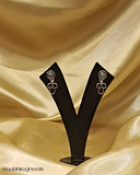 Vrittika oxidised Set - Purple