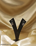 Amrika Oxidised Set - Black