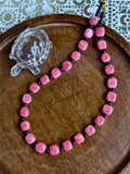 Pink Agate Necklace