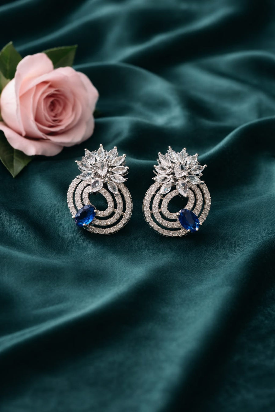 Celeste American Diamond Studs