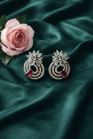 Celeste American Diamond Studs