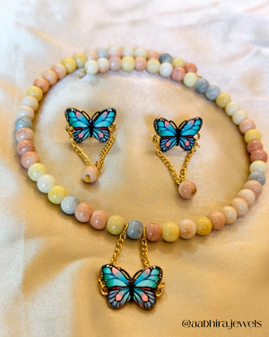 Butterfly Bloom Choker Set