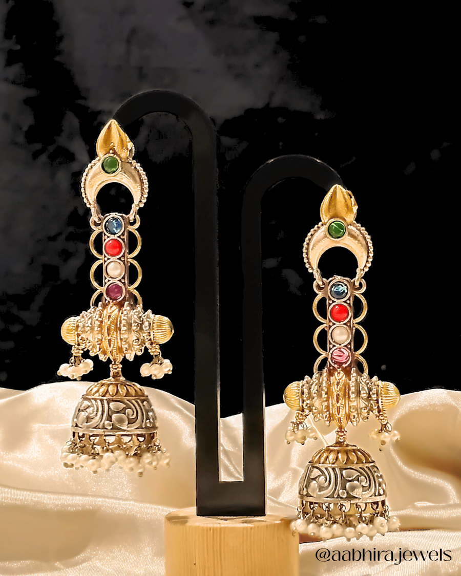 The Nandini Jhumka Earrings